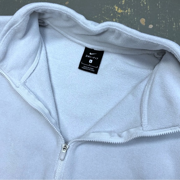 Nike Kansas State Wildcats 1/4 Zip Crew Neck Sweater AR8163-100 Large Purple - Picture 4 of 8